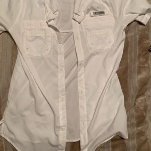 Columbia white shirt